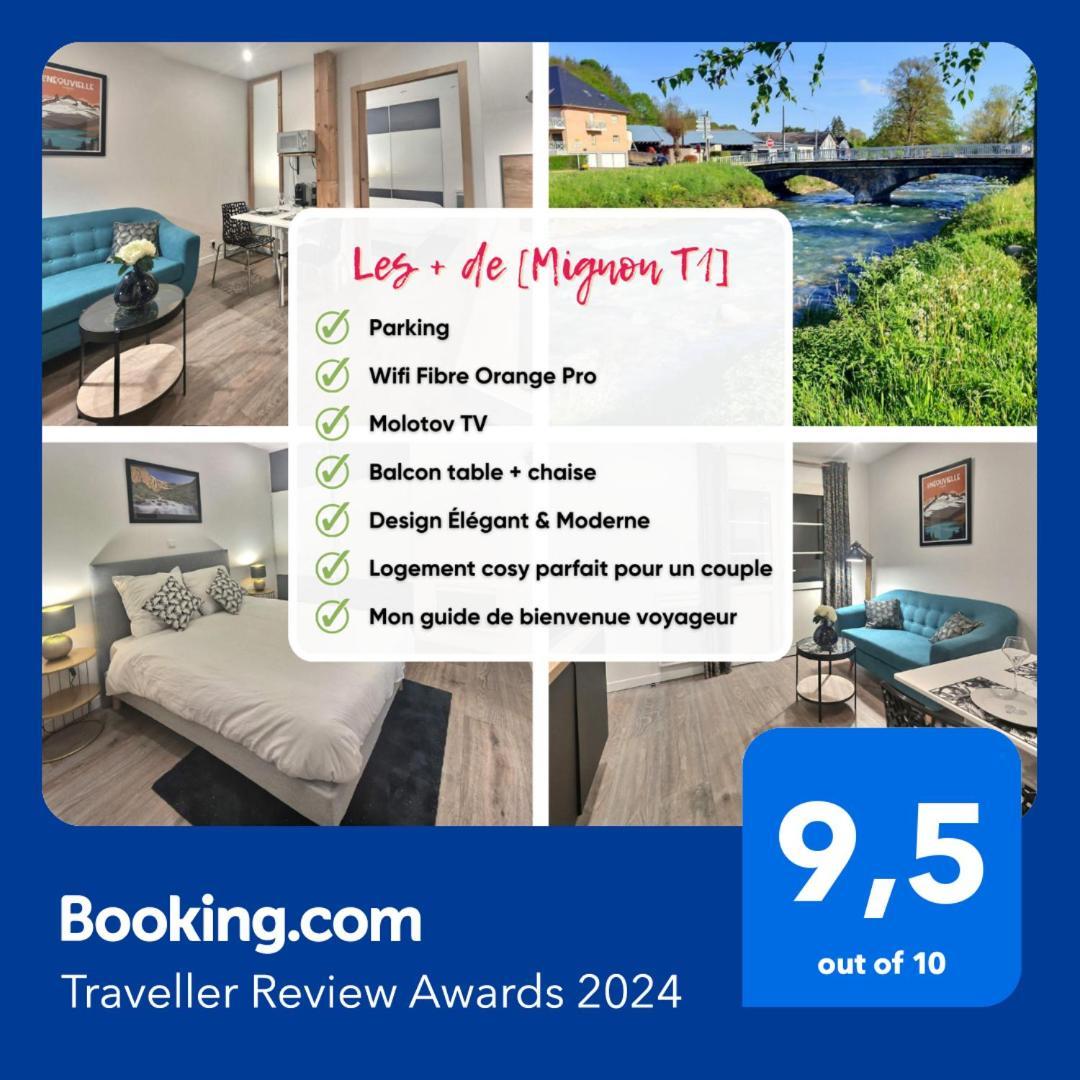 Апартаменты Mignon, T1 Bis Cosy & Calme, Neuf, Parking, Balcon Gerde Экстерьер фото