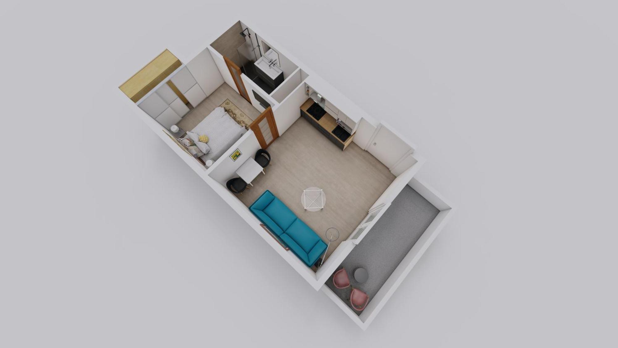 Апартаменты Mignon, T1 Bis Cosy & Calme, Neuf, Parking, Balcon Gerde Экстерьер фото
